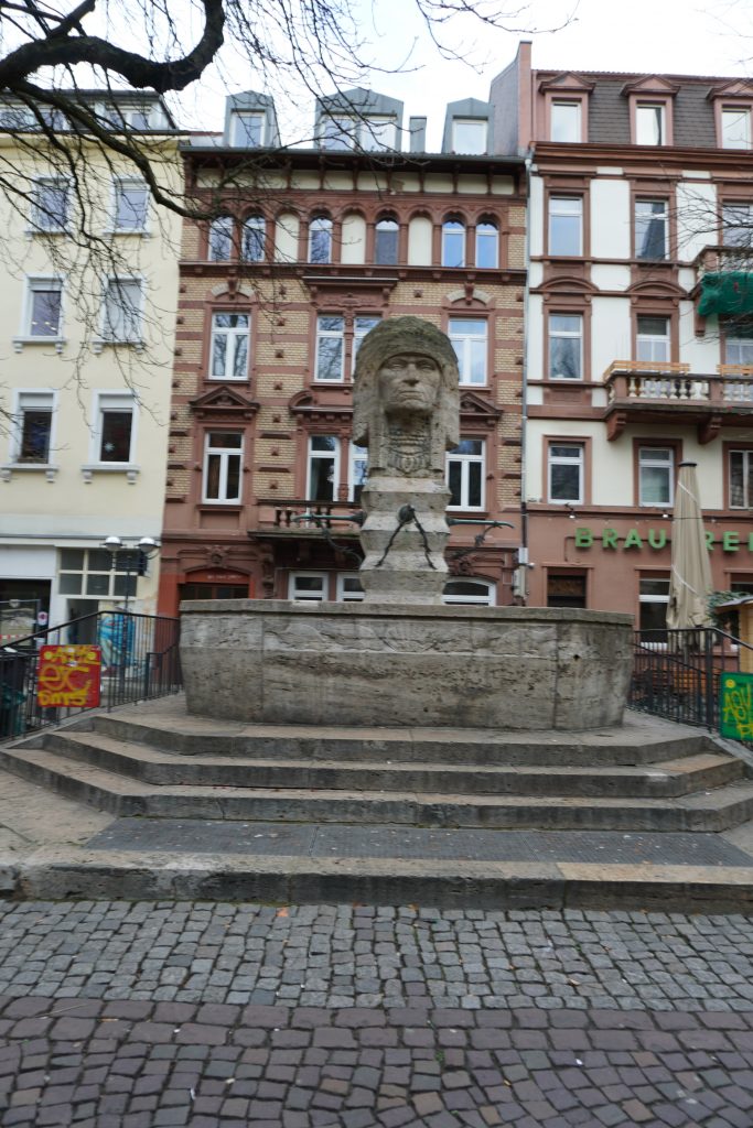Der Werderplatz in der Karlsruher Südstadt